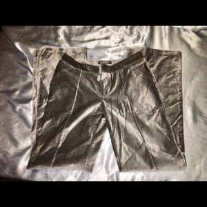 Bisou bisou velvet feel dress pants